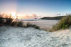 Newquay sandy beach Newquay sandy beach