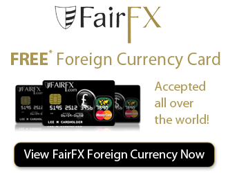 FairFX - Free* Foreign Currency Card
