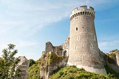 The Chateau-Gaillard on Seine