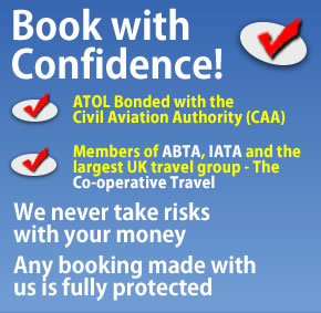 Book with Confidence | ATOL, CAA, ABTA, IATA, Co-operative Travel