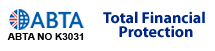 ABTA K3031, ATOL 6675 - Total Financial Protection