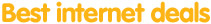 Best internet deals