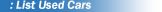 List Used Cars