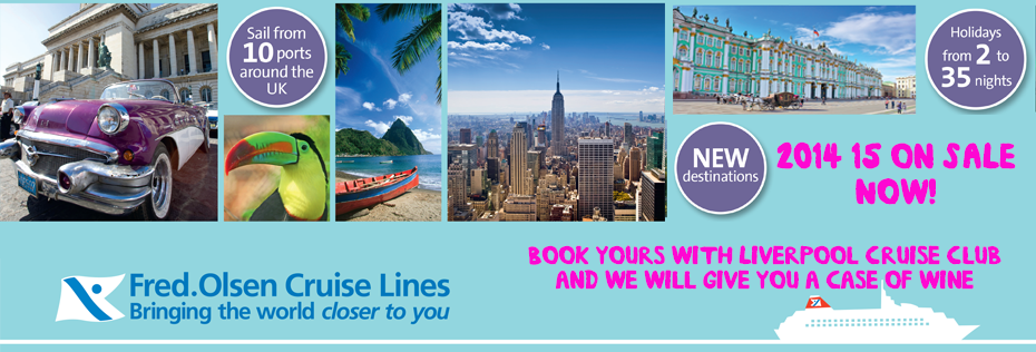 Fred Olsen Cruises 2014/15 Launch