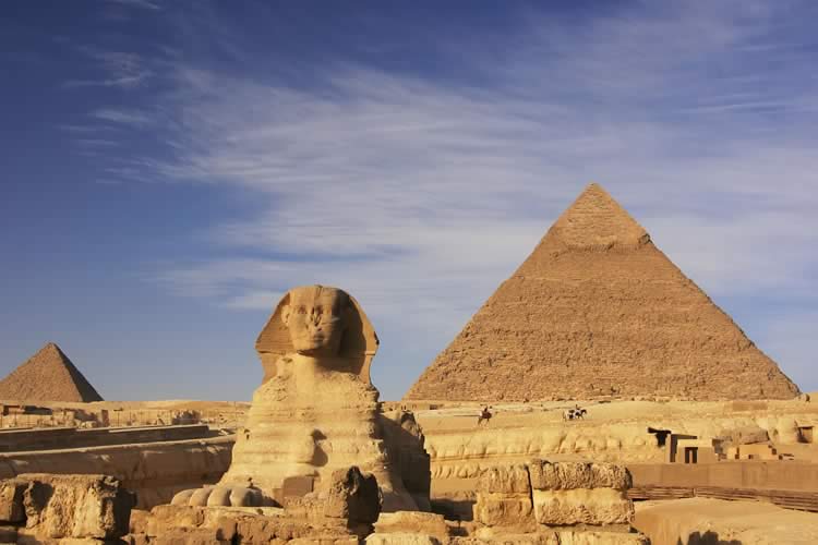 Egypt, Sphinx & pyramid