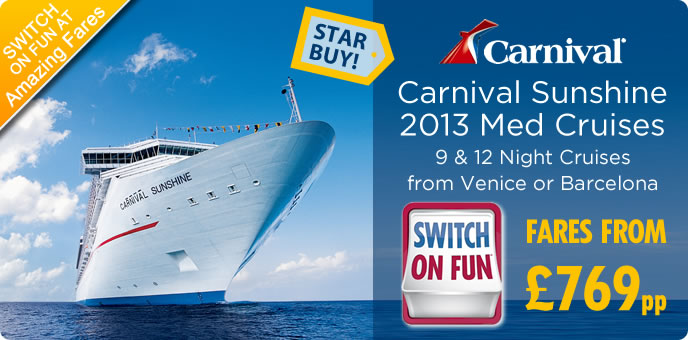 Carnival Sunshine 2013