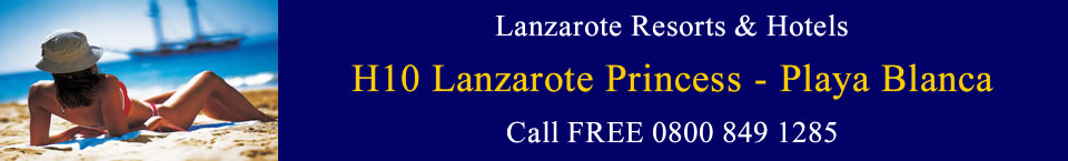 Holidays to the Hotel H10 Lanzarote Princess Holidays to the Hotel H10 Lanzarote Princess