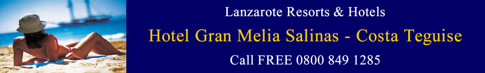 Holidays to the Gran Melia Salinas Hotel Lanzarote Holidays to the Gran Melia Salinas Hotel Lanzarote