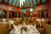 The hotel restaurant