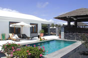 Villa accommodation One of the hotel's villas