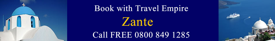 Greek Islands and Zante Holidays 
