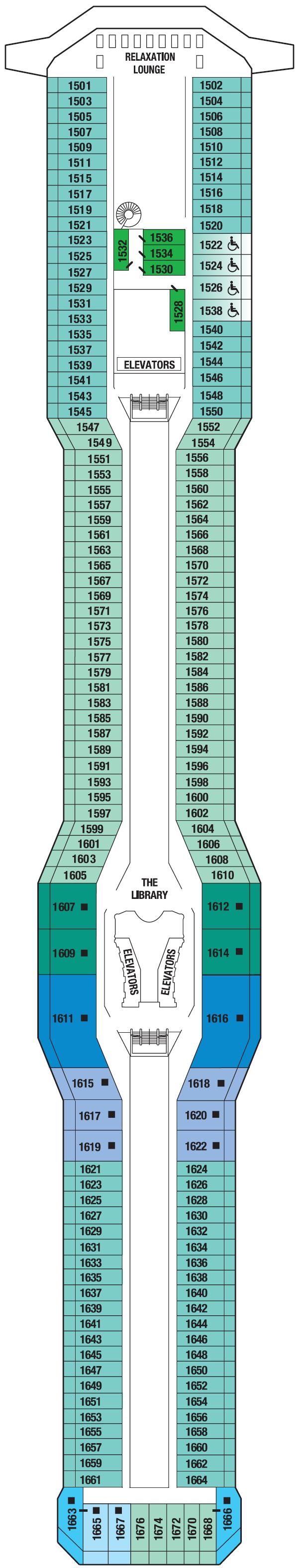 Celebrity Solstice Deck Plans | CruiseKings
