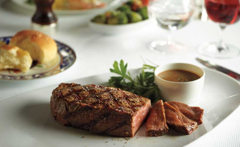 Holland America Line New York Steak Holland America Line New York Steak